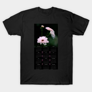 Seashell Cosmos • 2024 Year-at-a-glance Calendar T-Shirt